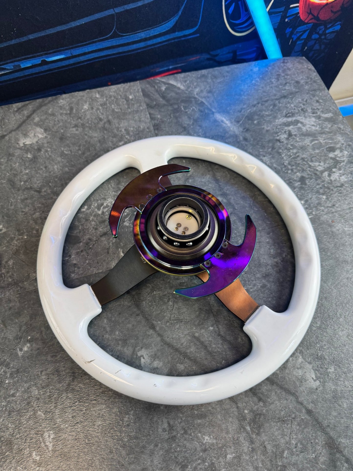 Grip Royal Steering Wheel Kit With NRG 3.0 Quick Release Hub Kit
