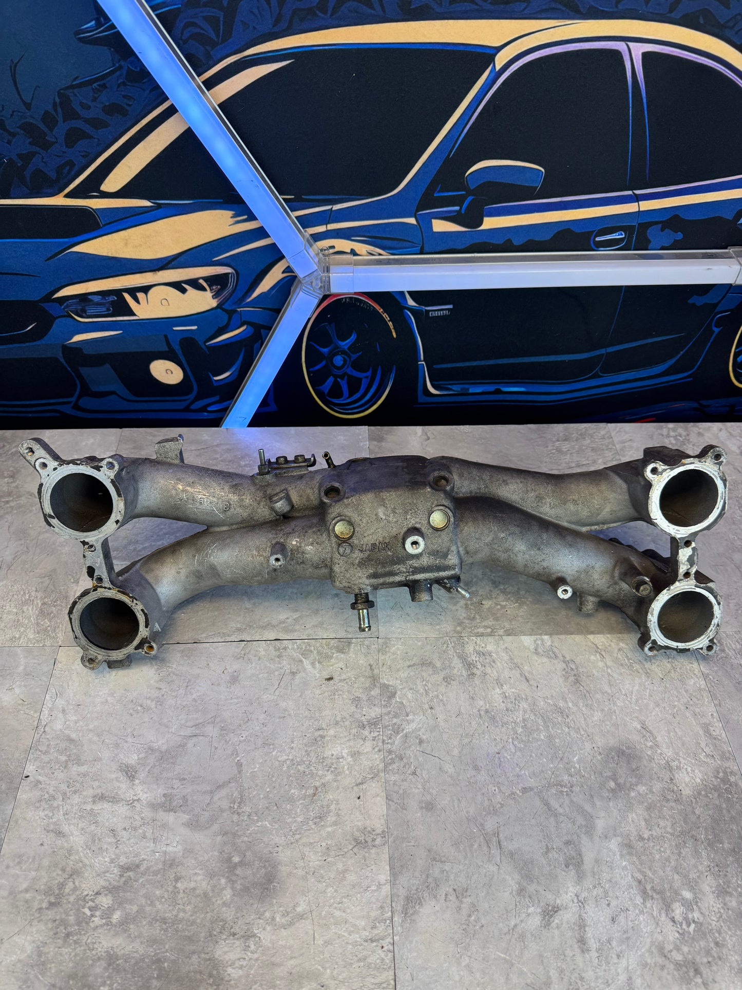 2002-2003 Subaru Impreza WRX Intake OEM Manifold D4
