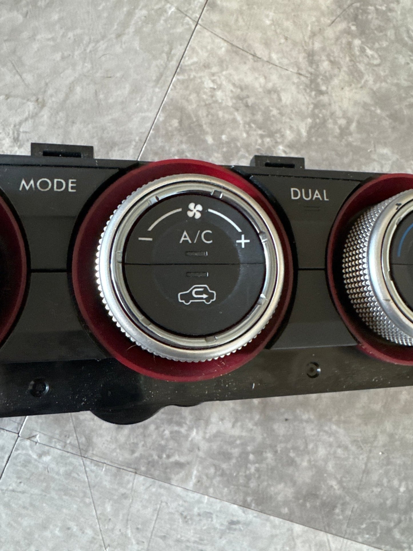 2015-2017 Subaru WRX STi Dash Climate Control