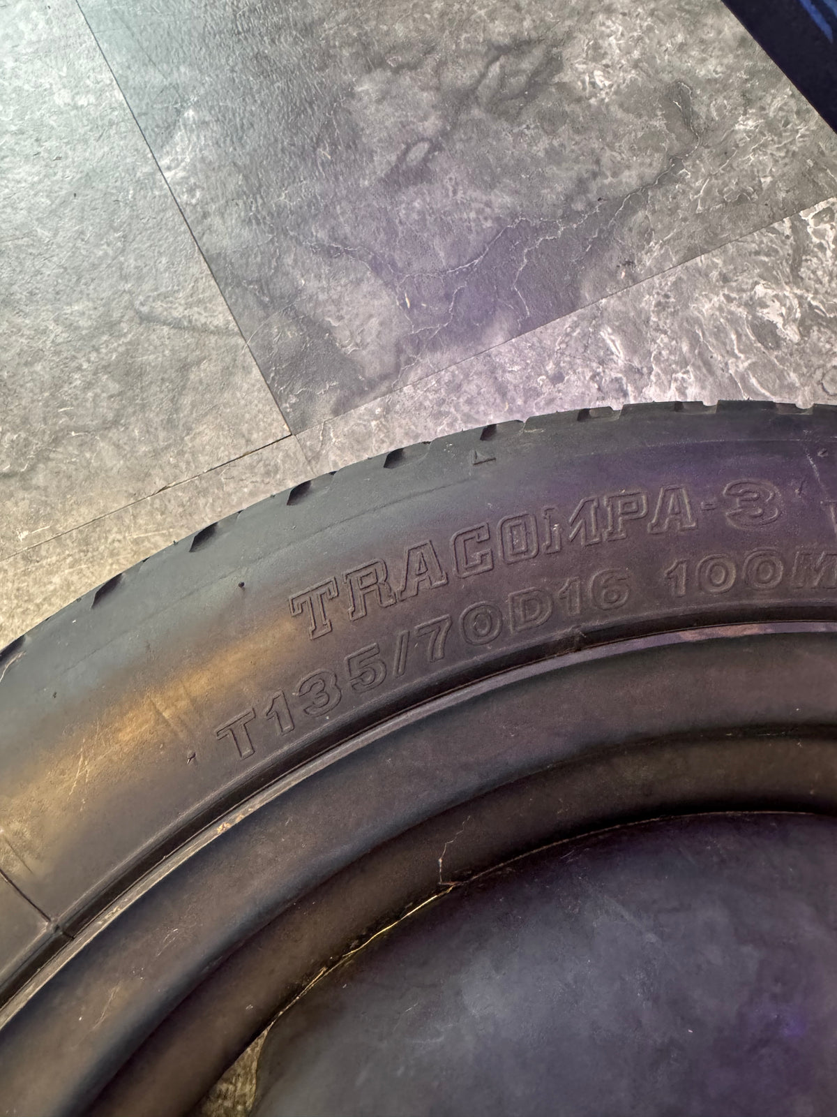 2004 Subaru WRX STi / 2006-2007 Subaru WRX OEM Subaru Spare Tire Emergency Tire Wheel Spare Donut
