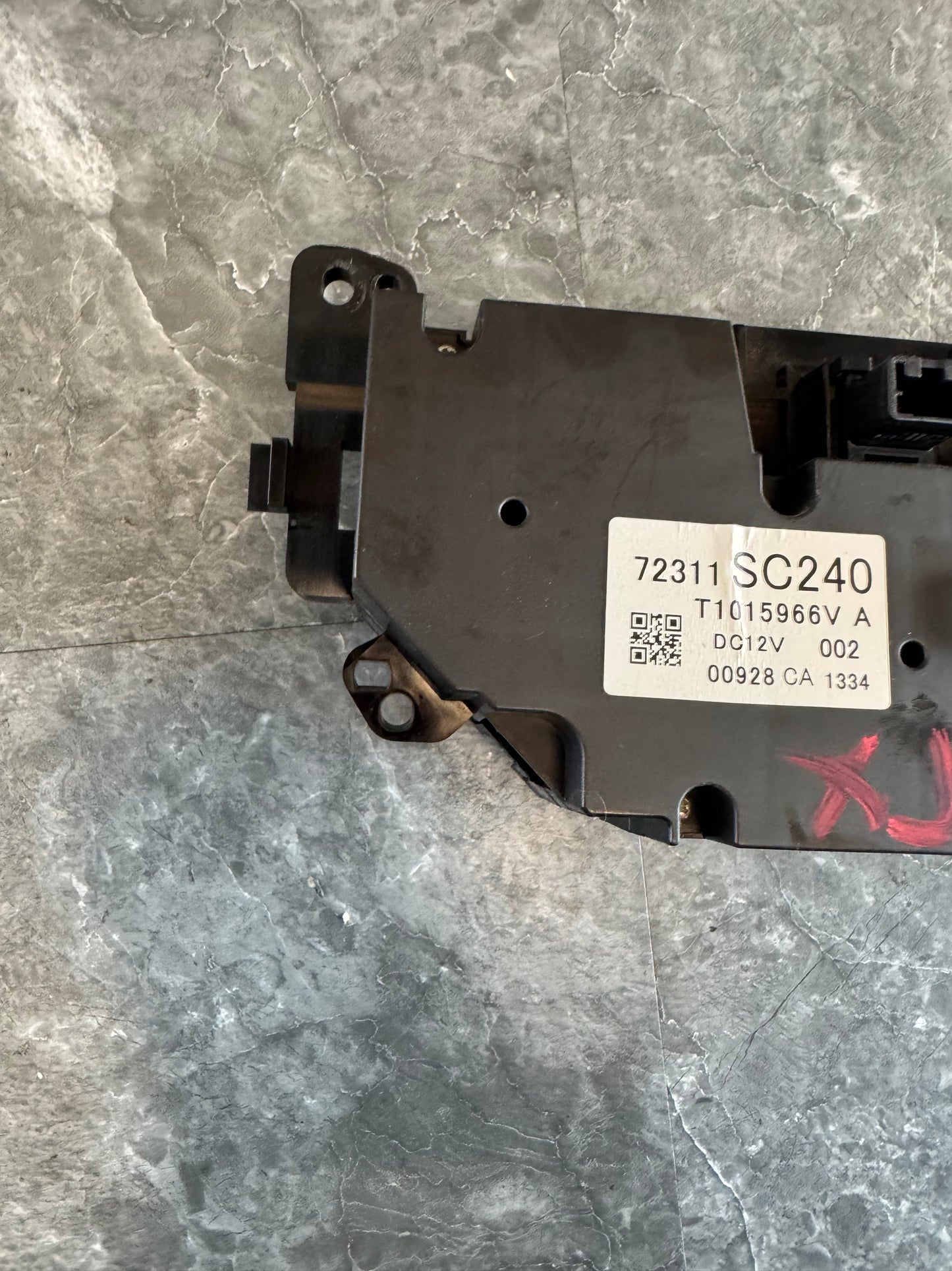 2008-2014 Subaru WRX STi OEM Climate AC Control Switch Panel