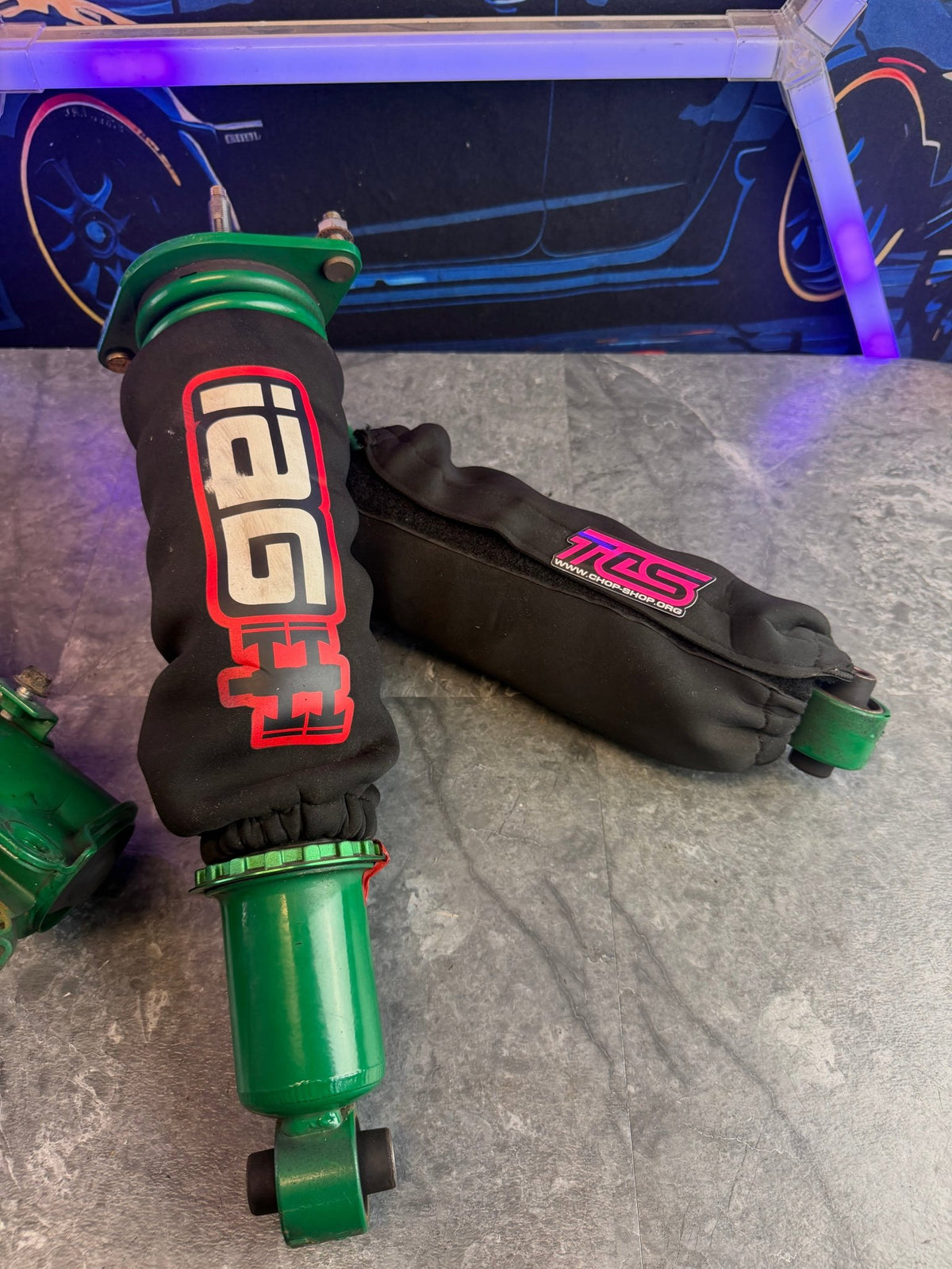 TEIN coilovers 2008 - 2014 Subaru wrx 5x100 adjustable w: iag bags FLEX Z
