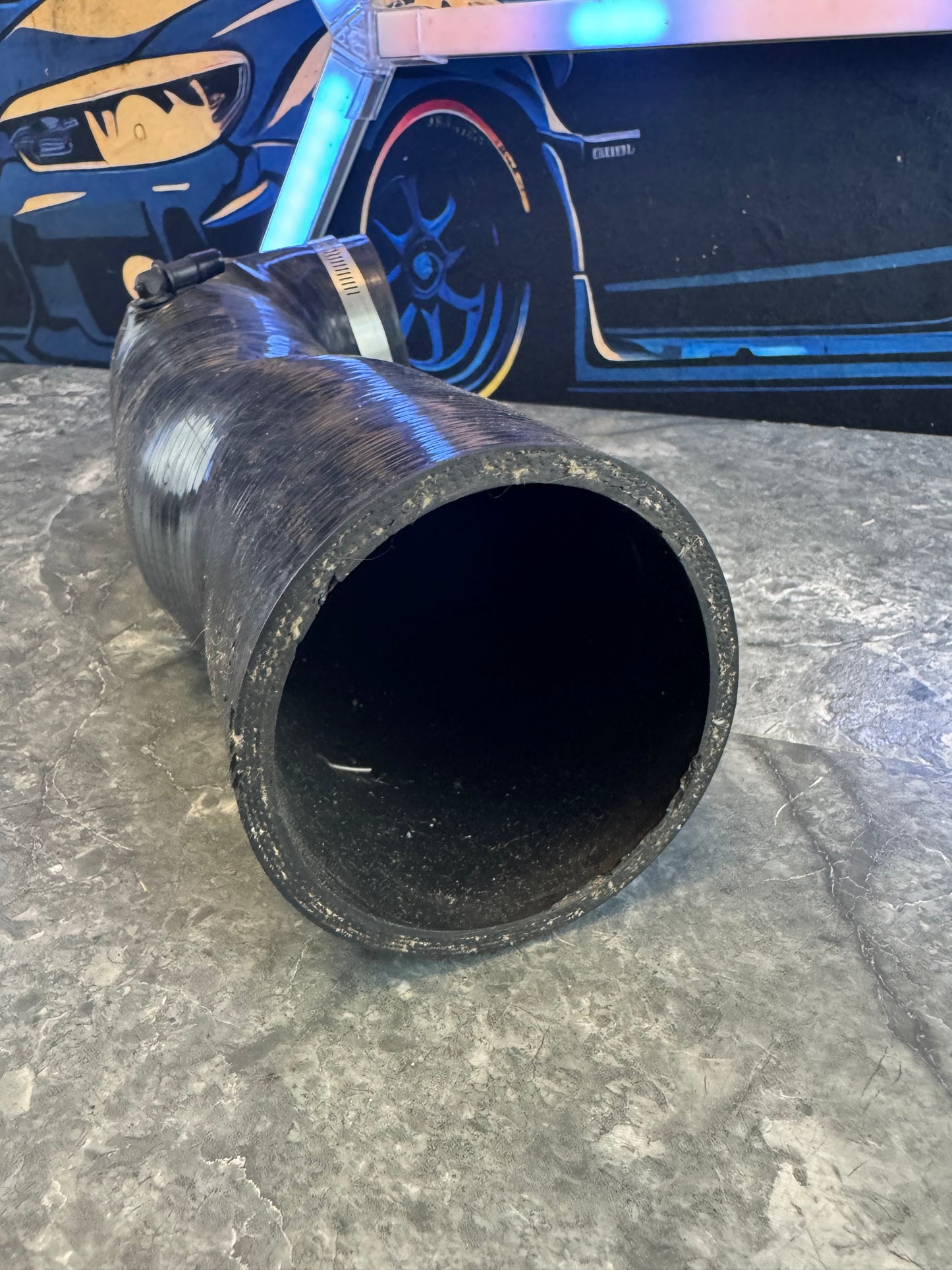 2008-2021 Subaru WRX STi Torque Solution 84mm Turbo Inlet FP Turbo Size Black