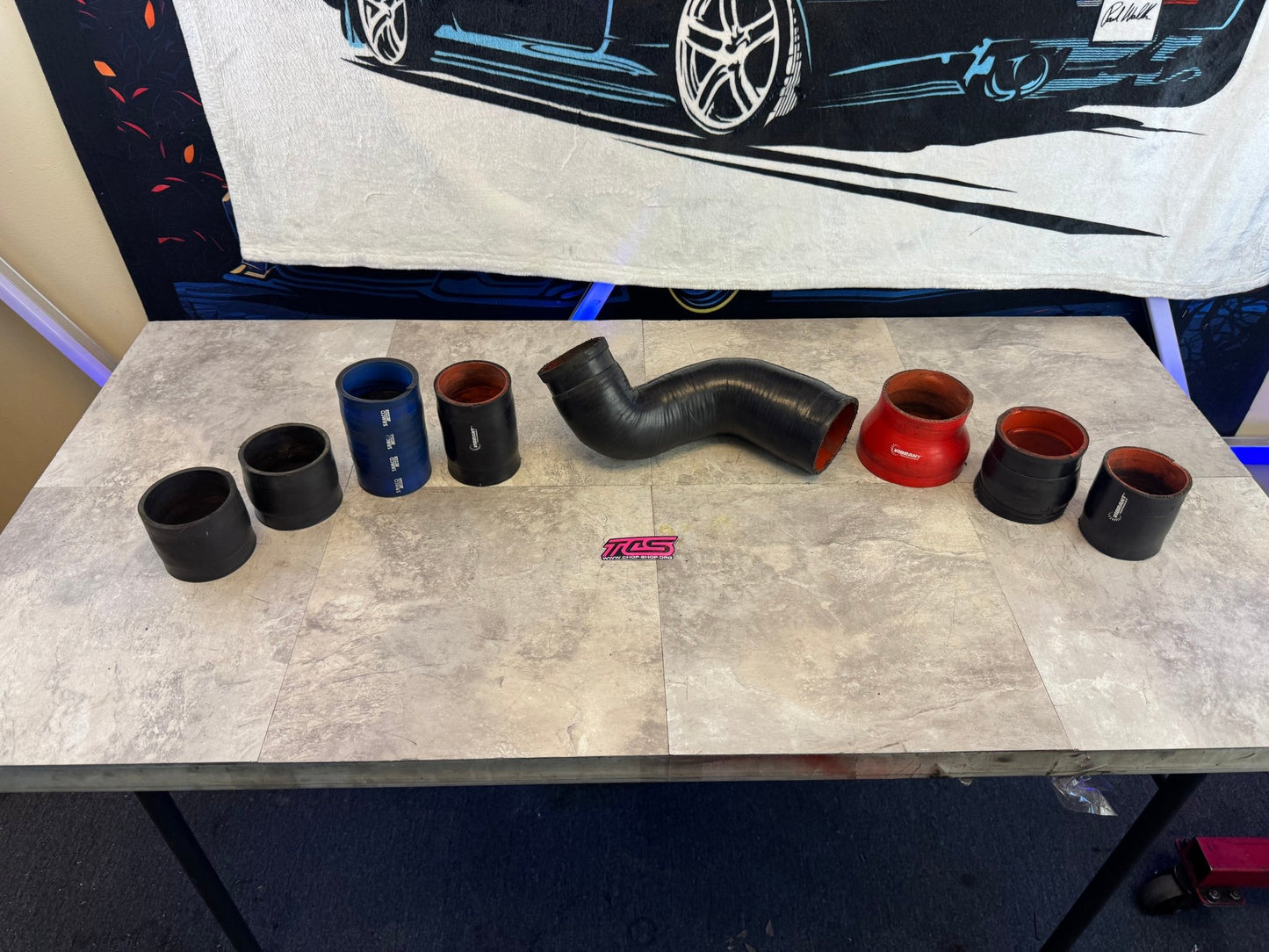 2002-2007 Subaru WRX STi Rare 4.5" APS Front Mount Intercooler Kit For Rotated Turbo P5