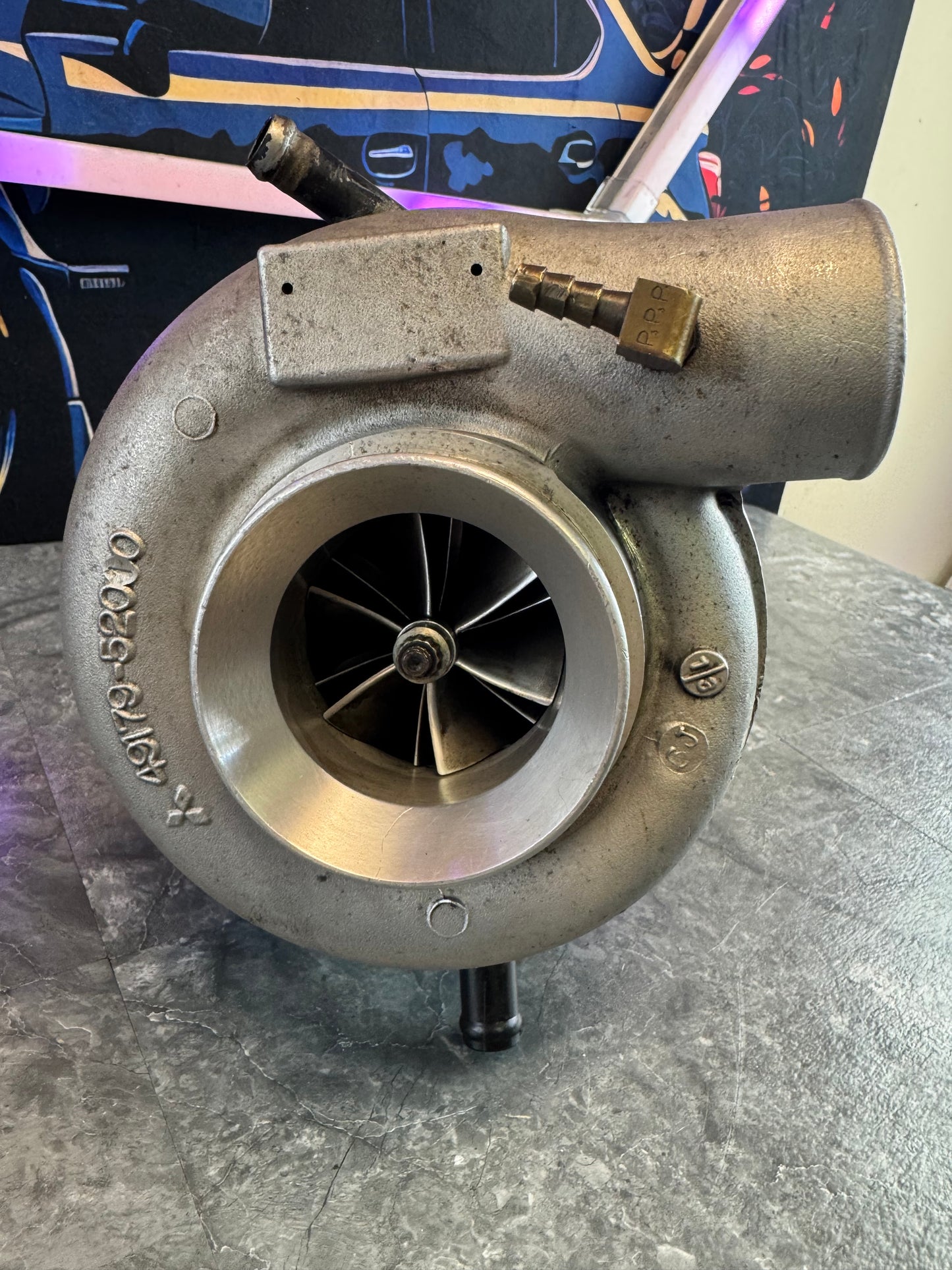 2004-2021 Subaru WRX STi Blouch Dom 3.0XTR Stock Location 3" Inlet Billet Compressor Wheel Dual Ball Bearing EWG Setup Turbo