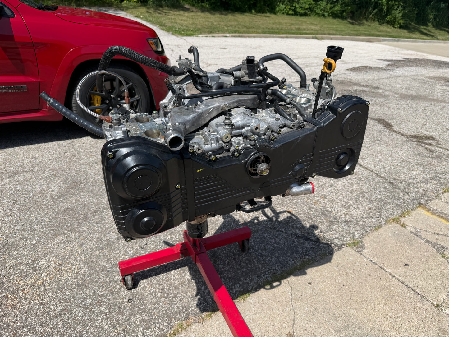 IAG magnum “ 900 “ ( 950 ) ej257 engine longblock Subaru STi & wrx SAVCS 14 MM ARP fire locked forged 8 built closed deck