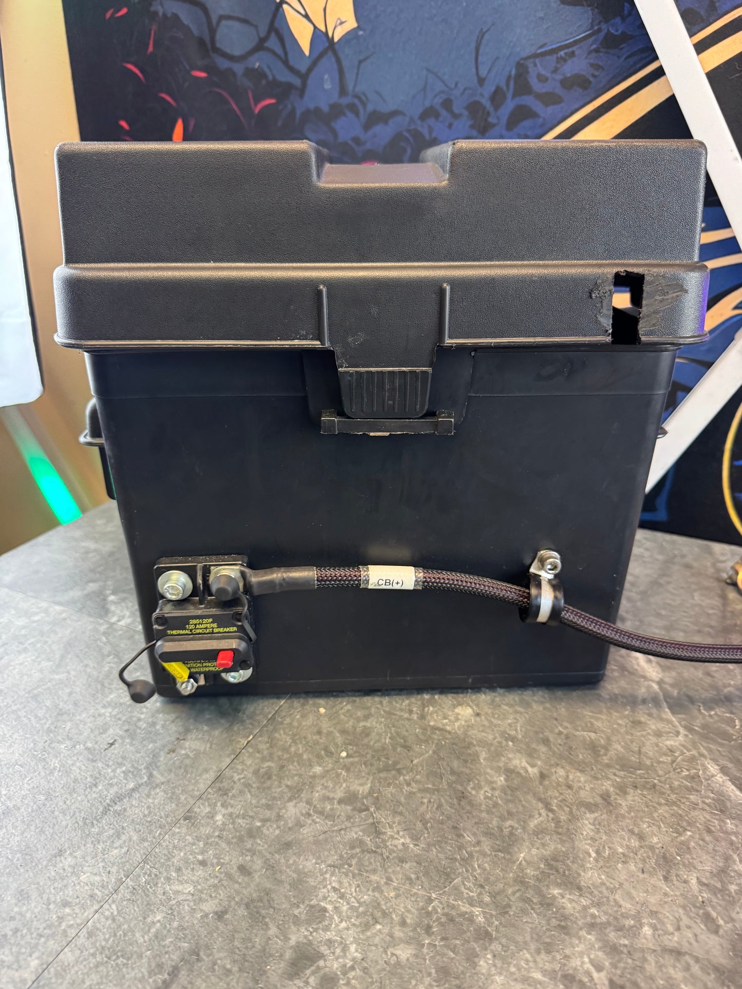 2004-2021 Subaru WRX STi iWire Battery Relocation Kit With Battery Box