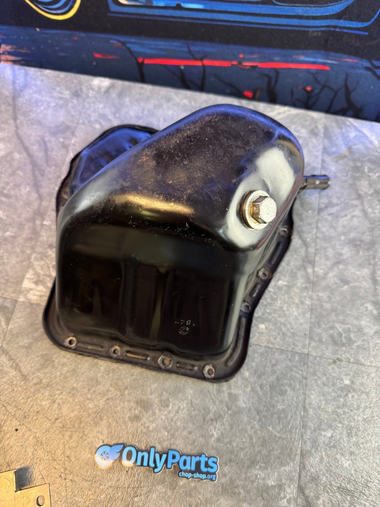 2004-2021 Subaru WRX STi Killer B Oil Pick Up Tube With Killer B Baffle And OEM Oil Pan With Hardware