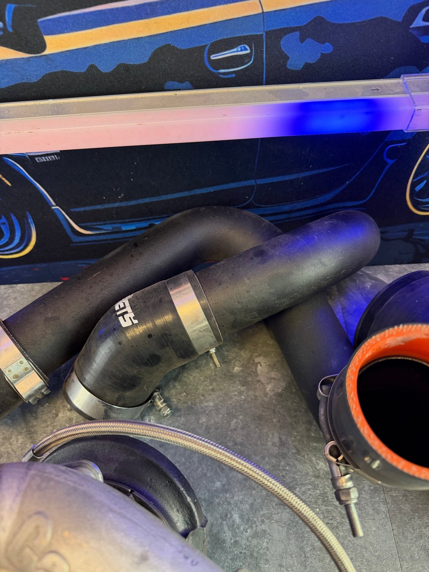 ETS rotated turbo kit 15-21 Subaru STi ej257 900 horsepower Garrett gtx 3582 R GEN 2 tial
