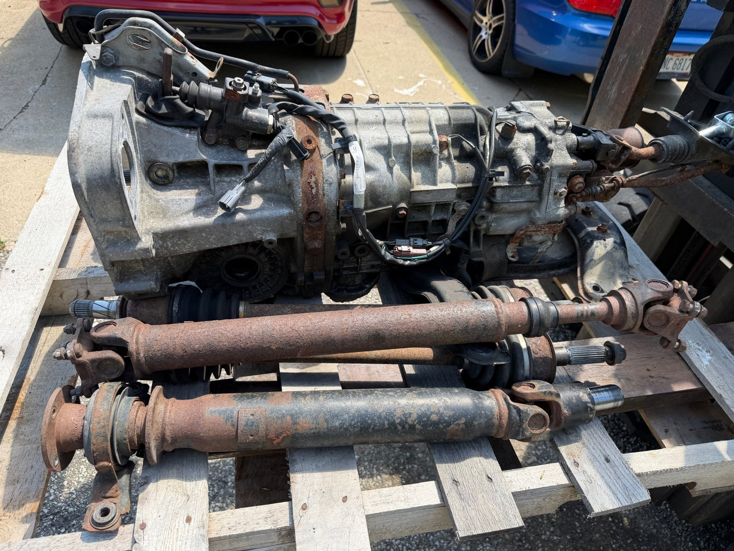 STi six speed transmission swap package 08-14 wrx DCCD w/ r180 rear differential