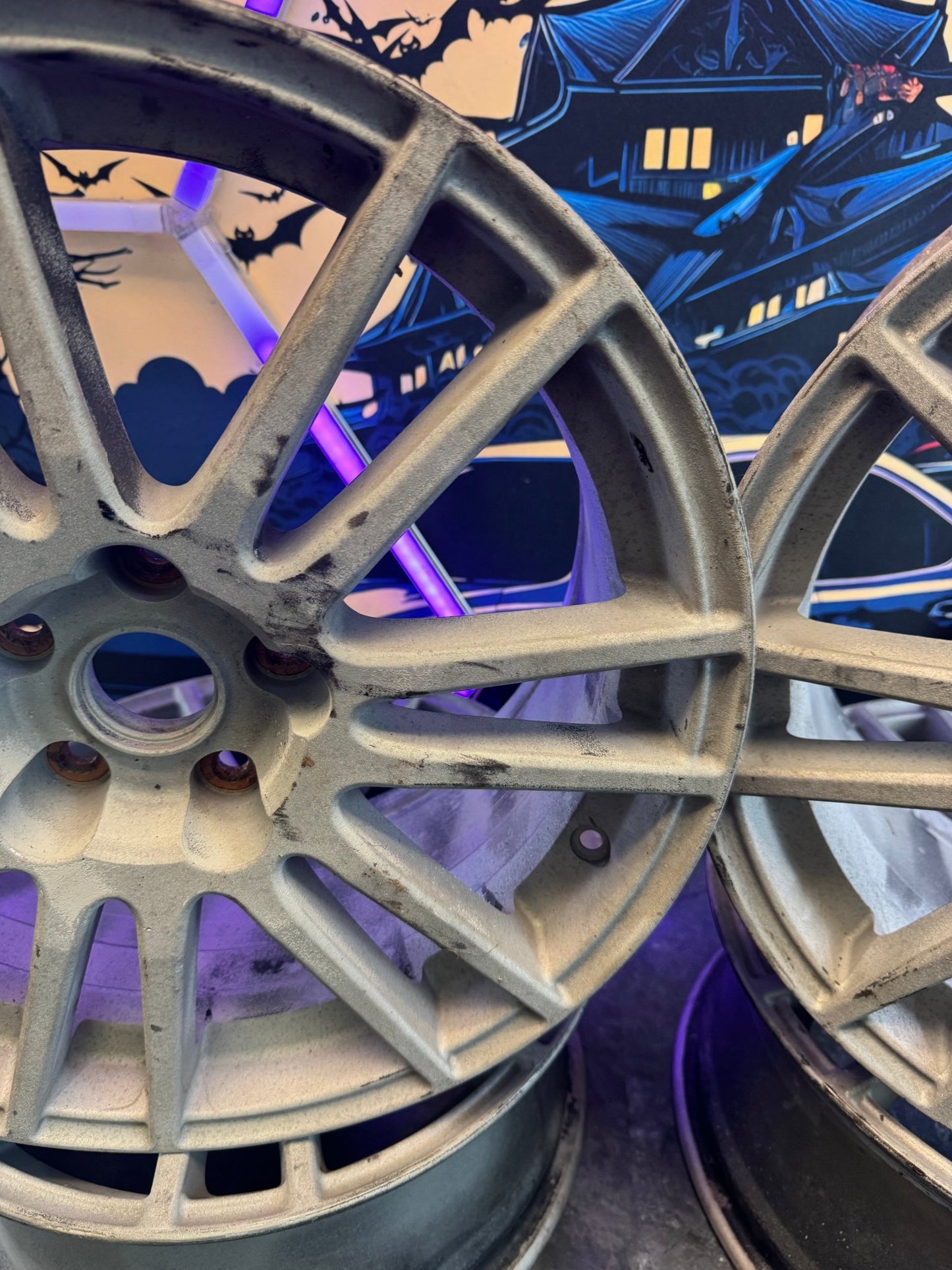 2012-2014 Subaru WRX STi OEM STi Enkei Wheels Rims No Tires Set Of 4