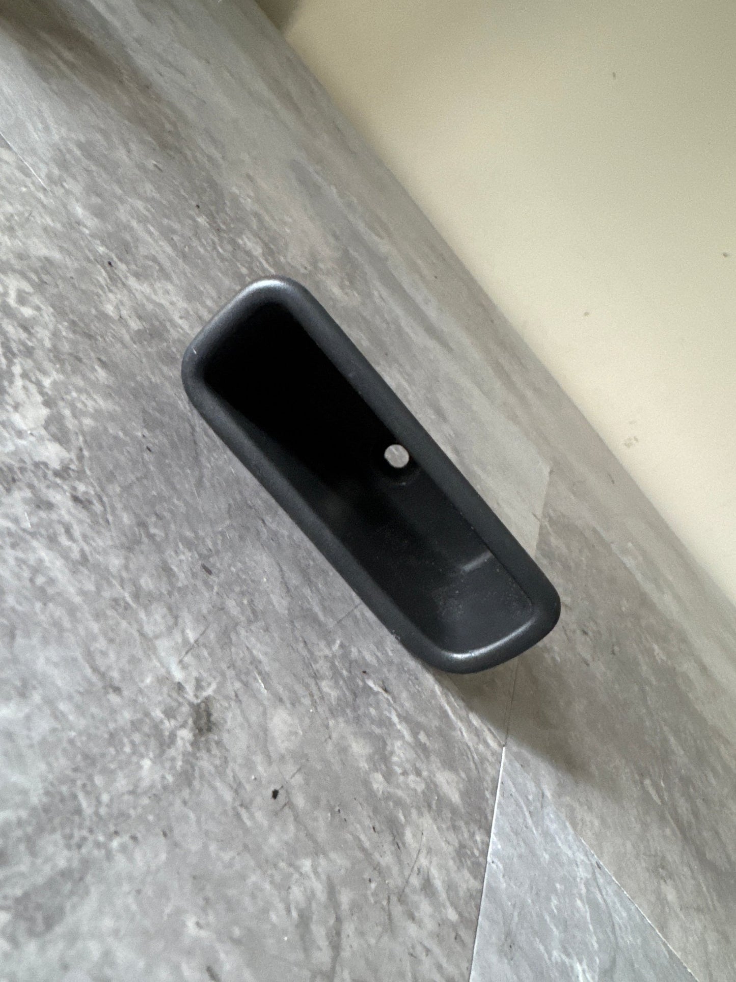 2002-2007 Subaru Impreza Rear Left Interior Door Pull Handle Pocket Trim OEM