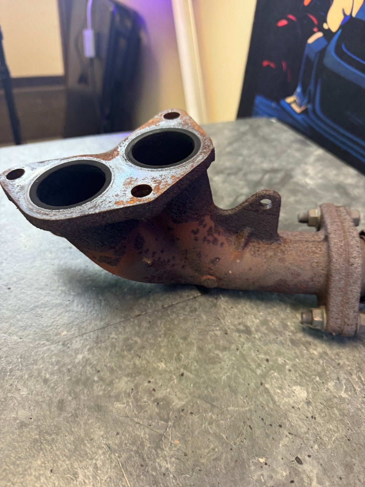2002-2007 Subaru Impreza WRX STi Exhaust OEM Manifold Headers USDM Ej205 Ej255 Turbo