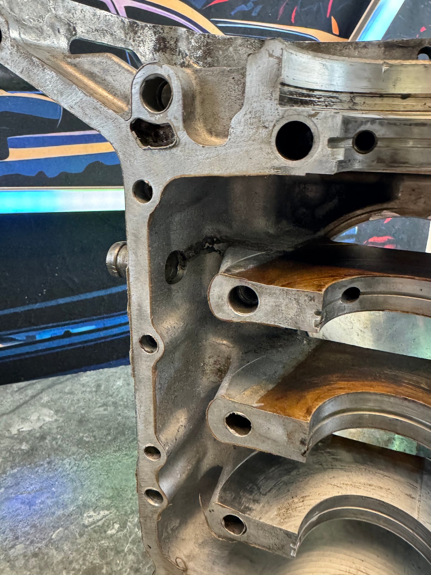 2004-2021 Subaru WRX & STi EJ255 EJ257 EJ 2.5L Engine Block Case Halves Short Block CORE Needs Work