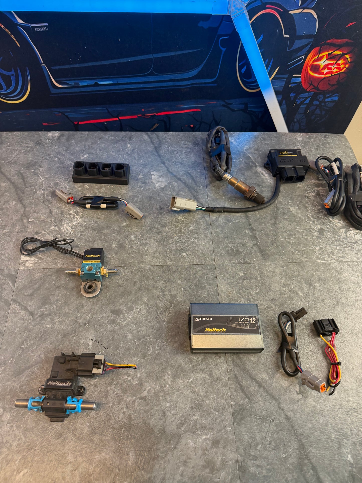 Haltech elite 1500 accessories stand alone tuner parts ecu 02 wideband boost flex fuel expander can hub