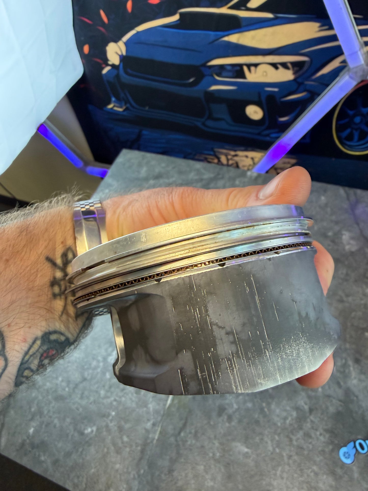 CP pistons forged piston set Subaru wrx and STi ej257 ej255 8.2:1 CR 99.5 MM