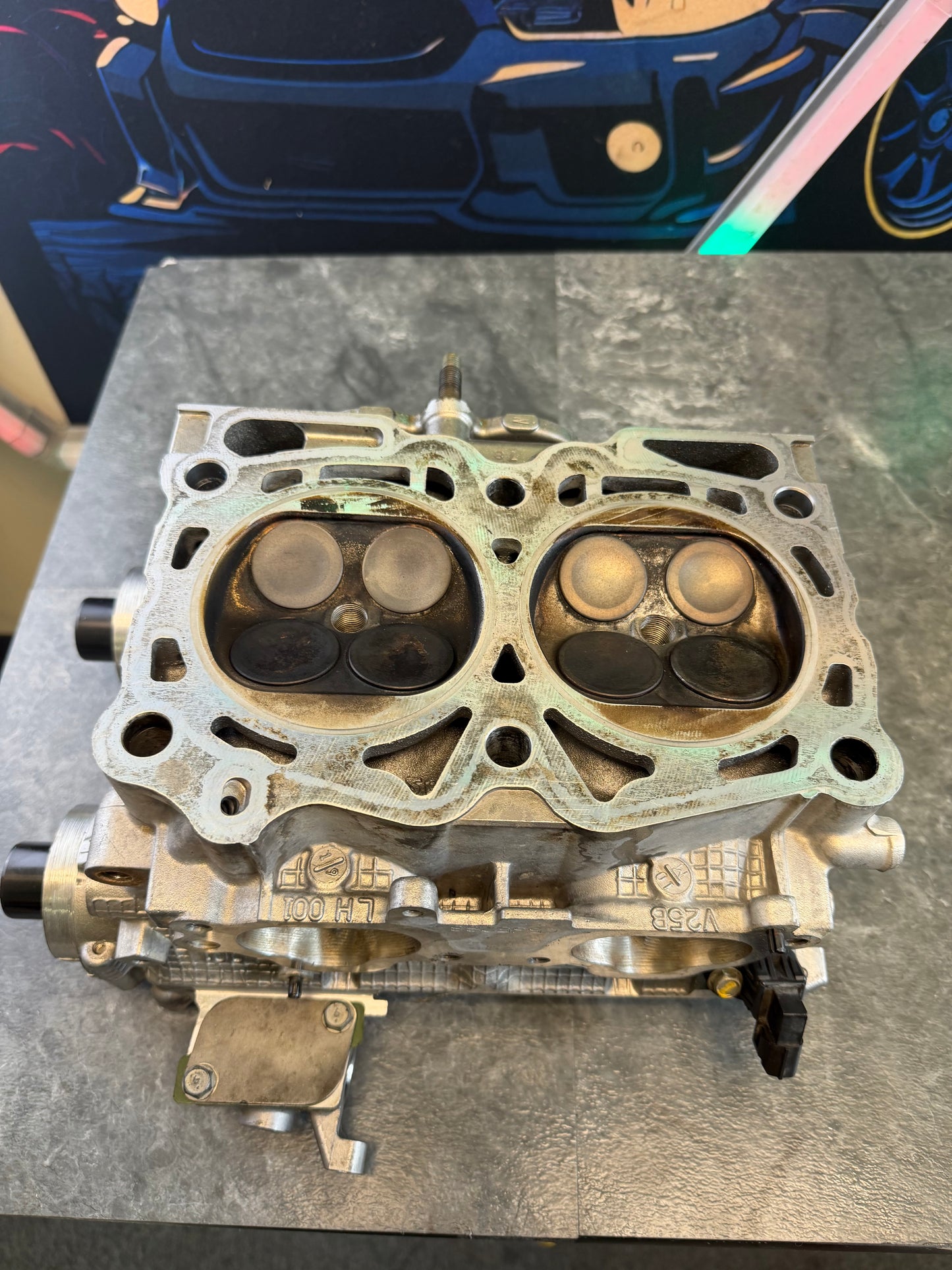 IAG “ race “ SAVCS cylinder heads Subaru STi & wrx GSC S2 cams, CNC port & polish + 1 MM valves , 14 MM drilled