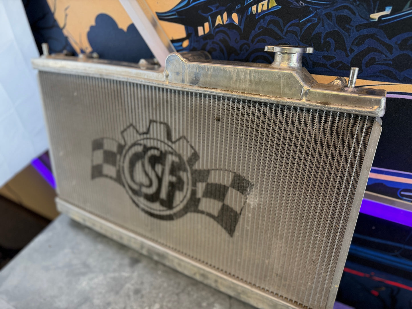 CSF heavy duty aluminum radiator Subaru wrx & STi 08-21 ej257 ej255 fa20 ( has oil cooler ports )