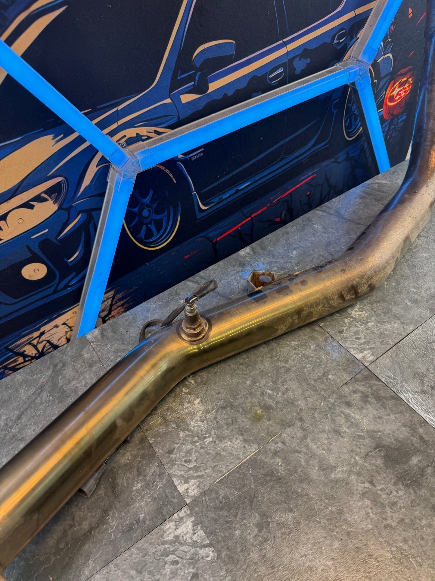 INVIDIA catless downpipe 08-21 STi 08-14 wrx Subaru ej255 ej255 bellmouth 2 o2 bungs