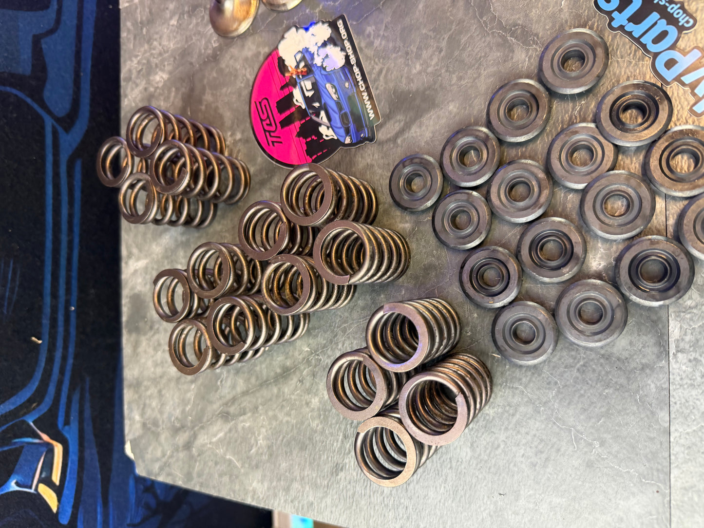 Subaru STi BC valve train WRX SS 32/36 stainless steel valves & spring kit & steel retainers