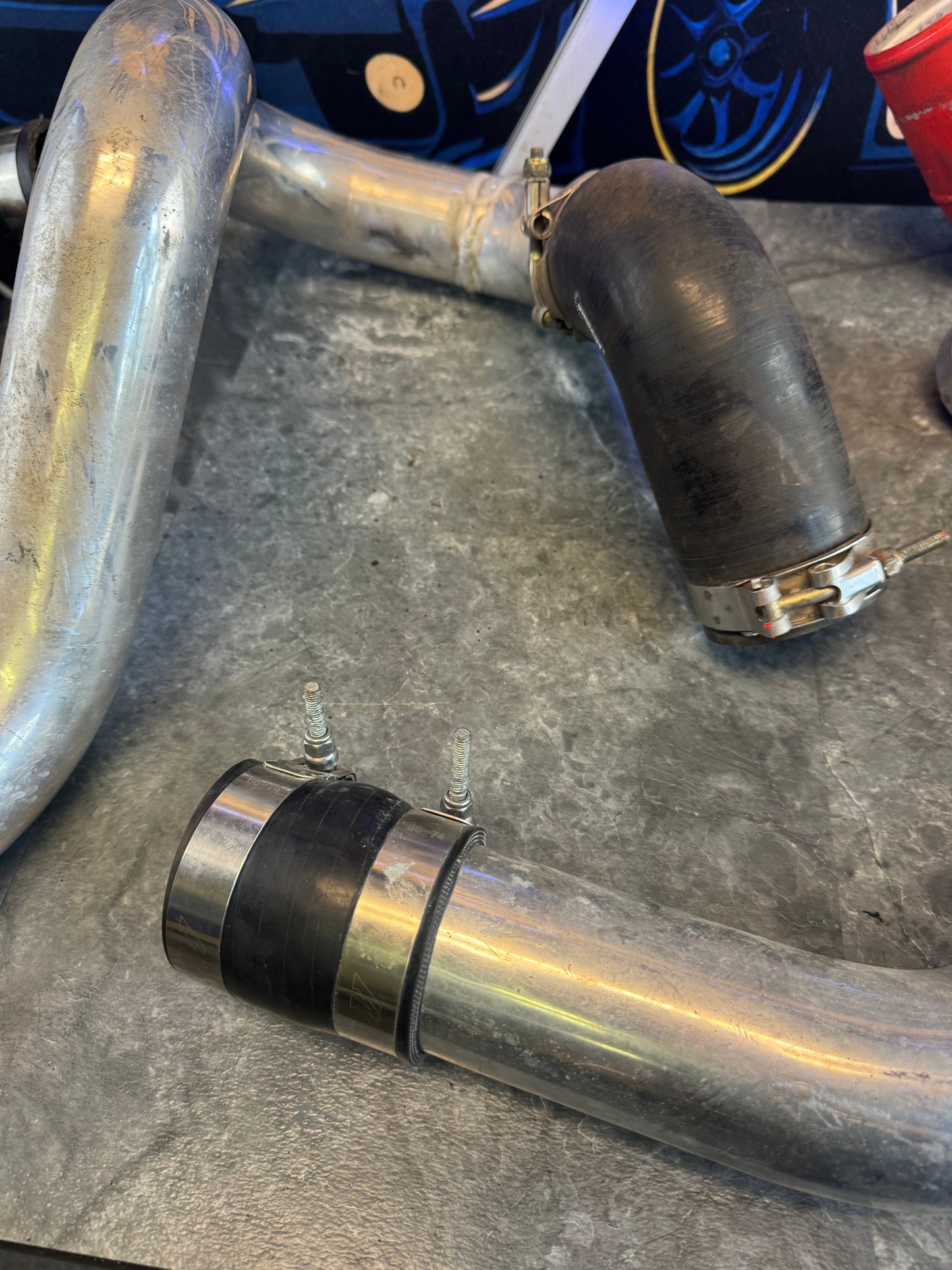 2015-2021 Subaru WRX STi Aftermarket Custom Rotated Turbo Front Mount Piping Kit