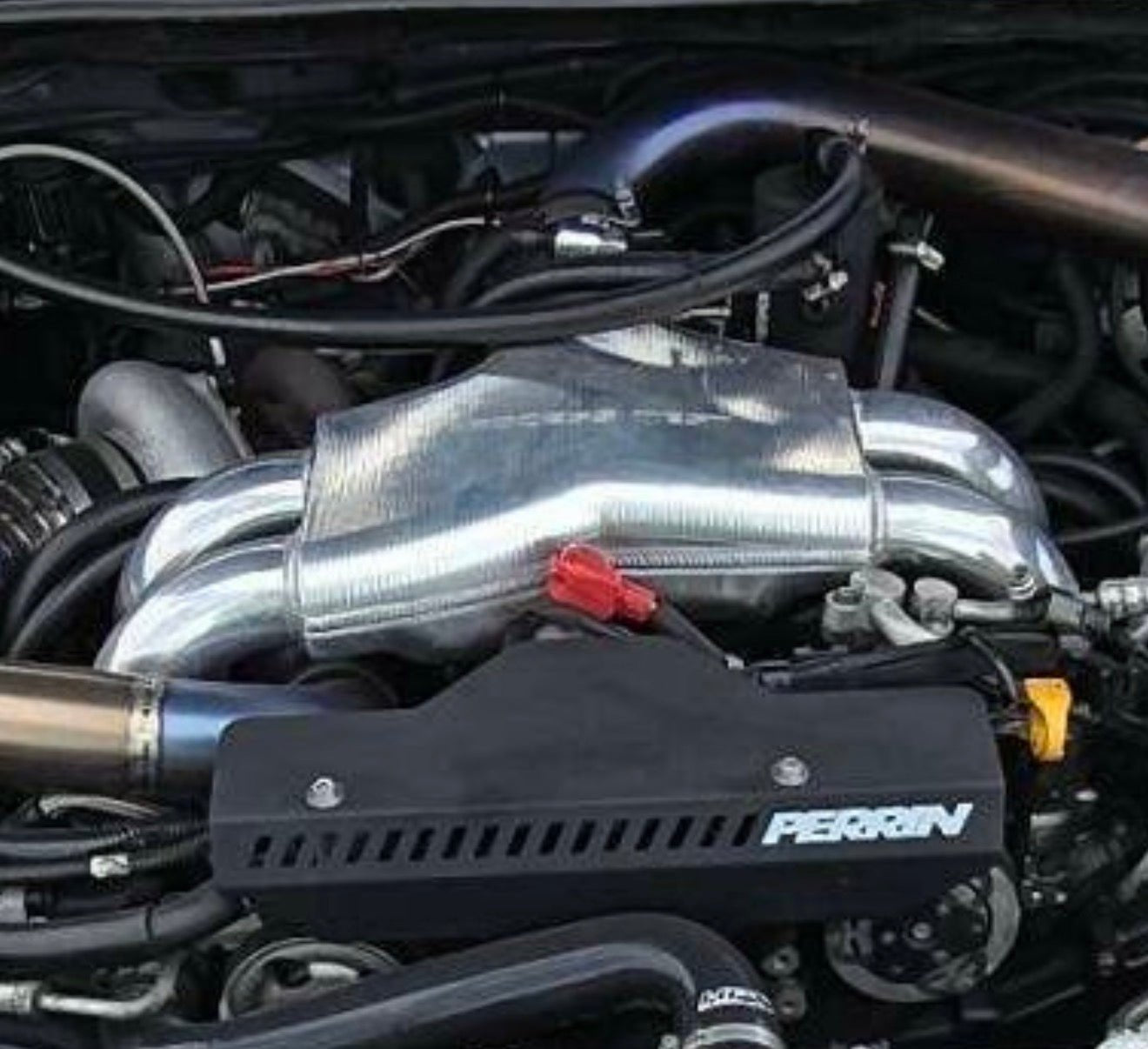Process west billet street intake manifold Subaru STi & wrx dbw ej257 ( same as Corsa veloce “ stradale “)