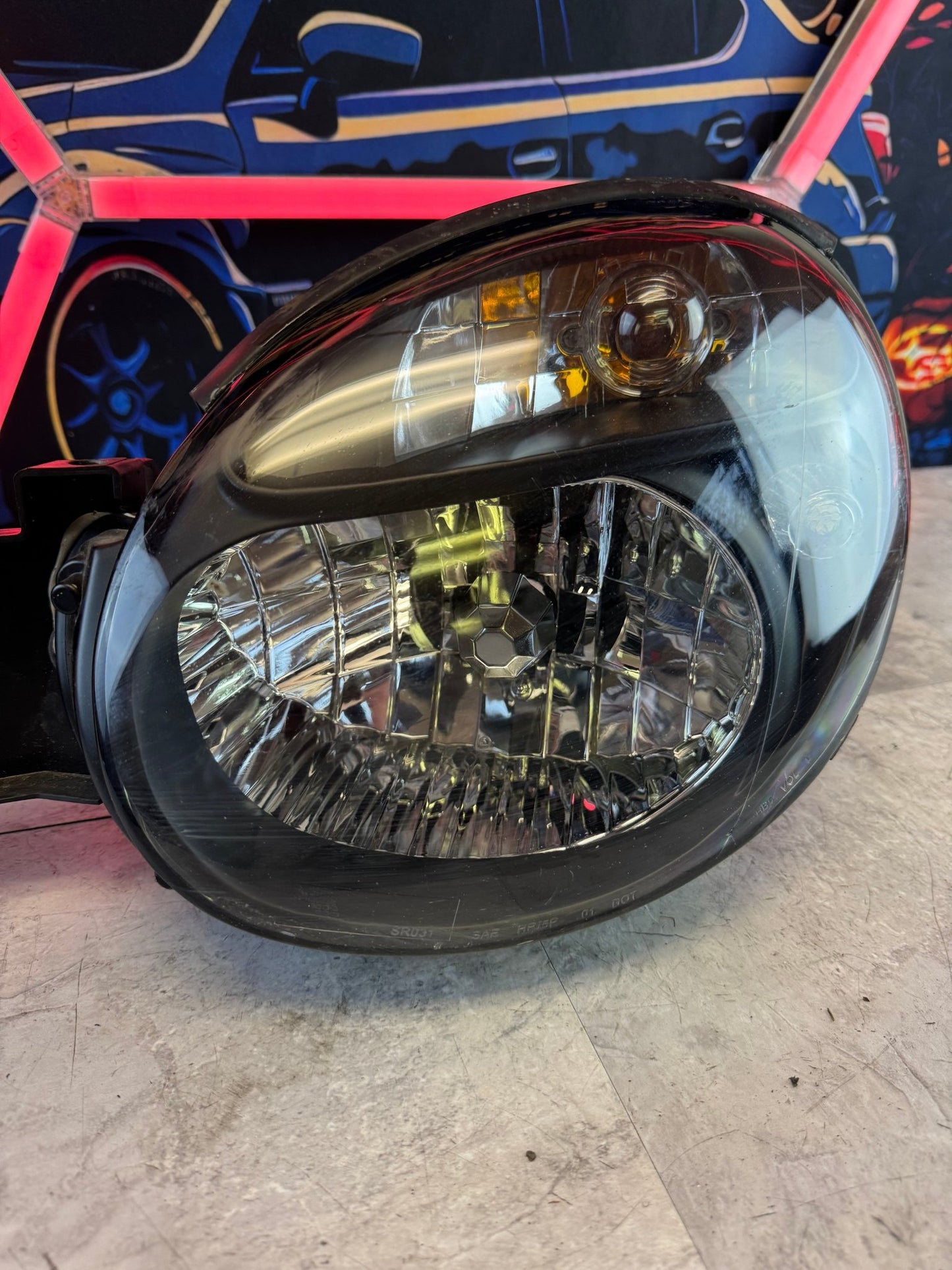 Subaru Aftermarket Depot Headlight For 02-03 Subaru Impreza WRX LH Driver Side