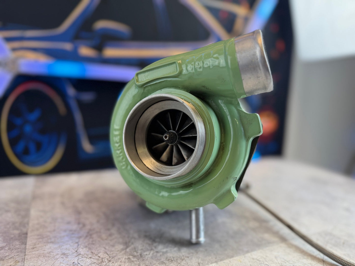 ATP GTX 3071 R Ball Bearing turbo “ stock location “ Subaru STi & wrx 3” cover billet 500 + HP