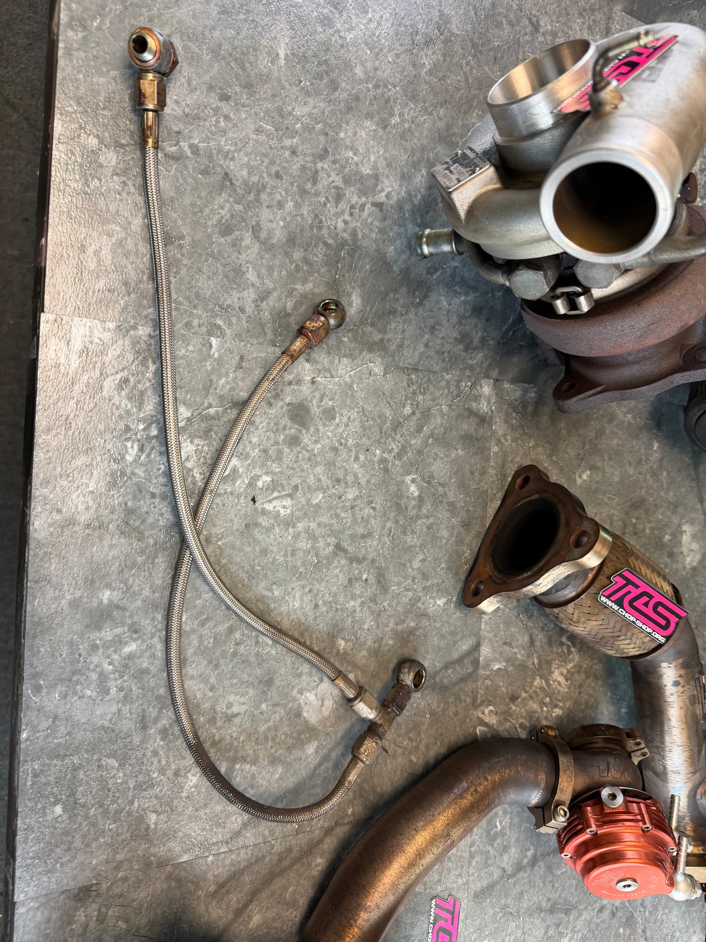 TR tomioka racing 20 g bolt on turbo Subaru STi & wrx 400 + hp 2.5” 10cm billet JB