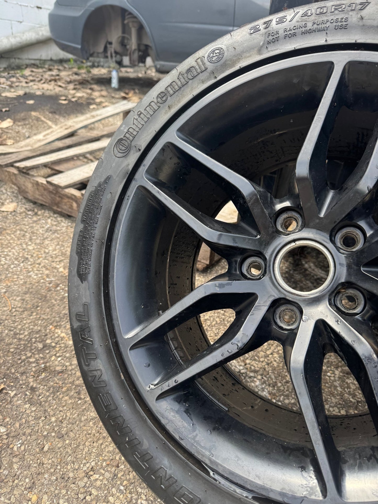 Jegs C7 Corvette Stingray Style Wheels Set Of 4 17x9.5 +56 5x114.3