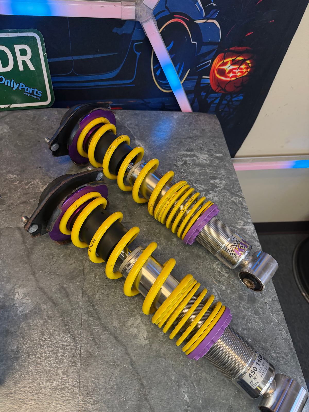 KW adjustable coilover suspension 2015-2021 Subaru STi & wrx 5x114 v1