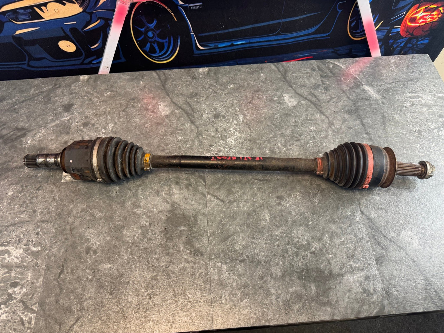 2008-2021 Subaru WRX STi Front OEM Axle Shaft Single