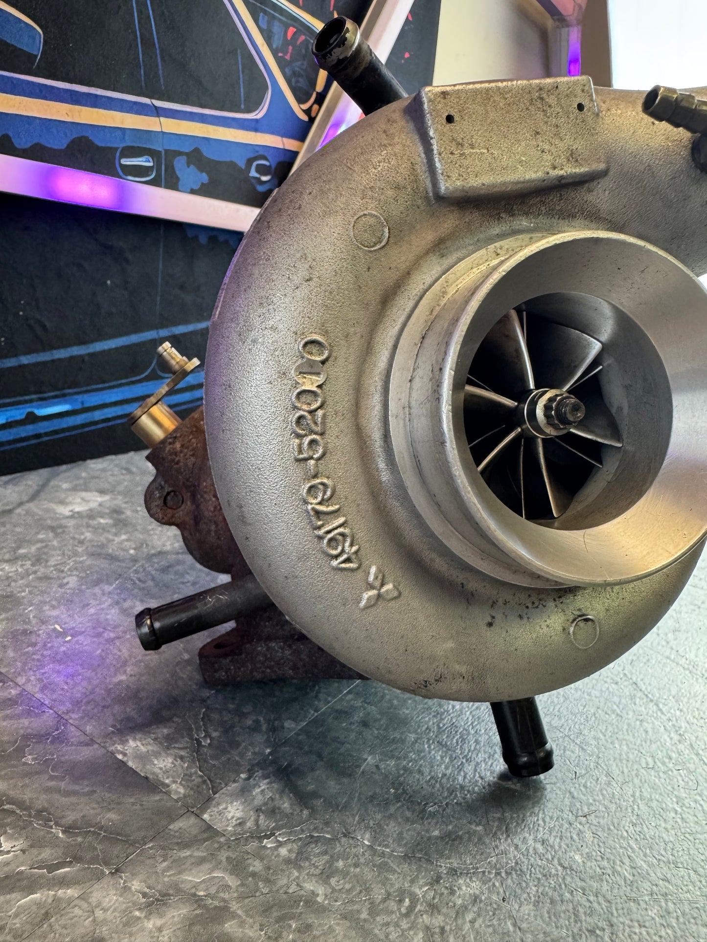 2004-2021 Subaru WRX STi Blouch Dom 3.0XTR Stock Location 3" Inlet Billet Compressor Wheel Dual Ball Bearing EWG Setup Turbo