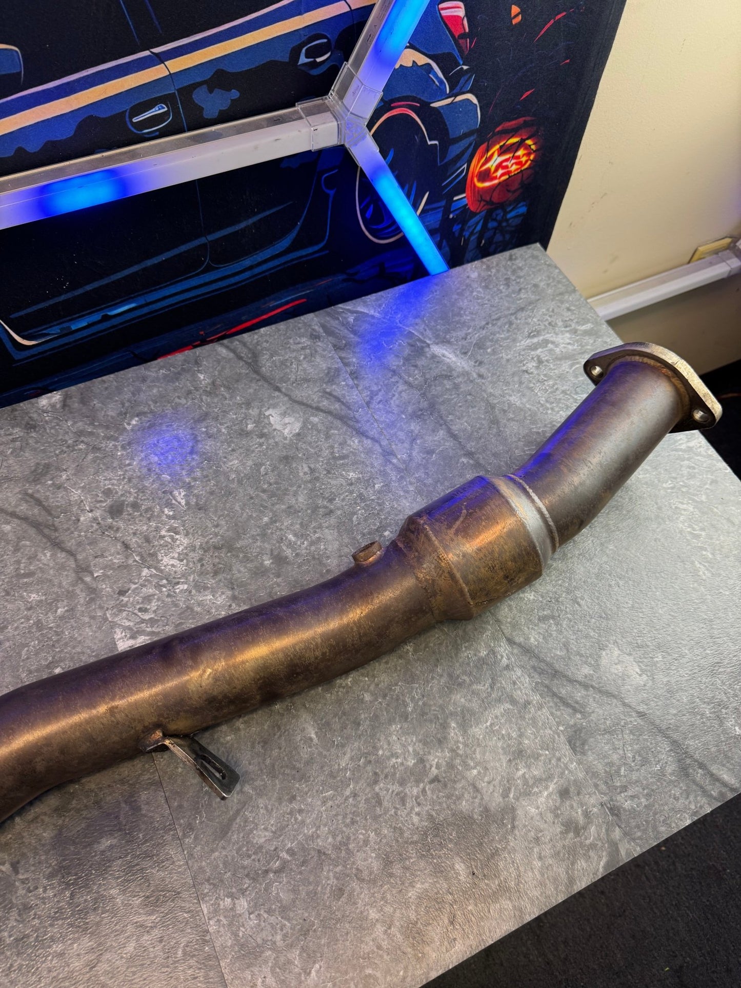 2008-2021 Subaru STi / 2008-2014 Subaru WRX PLM High Flow Catted Downpipe With 2 Bungs