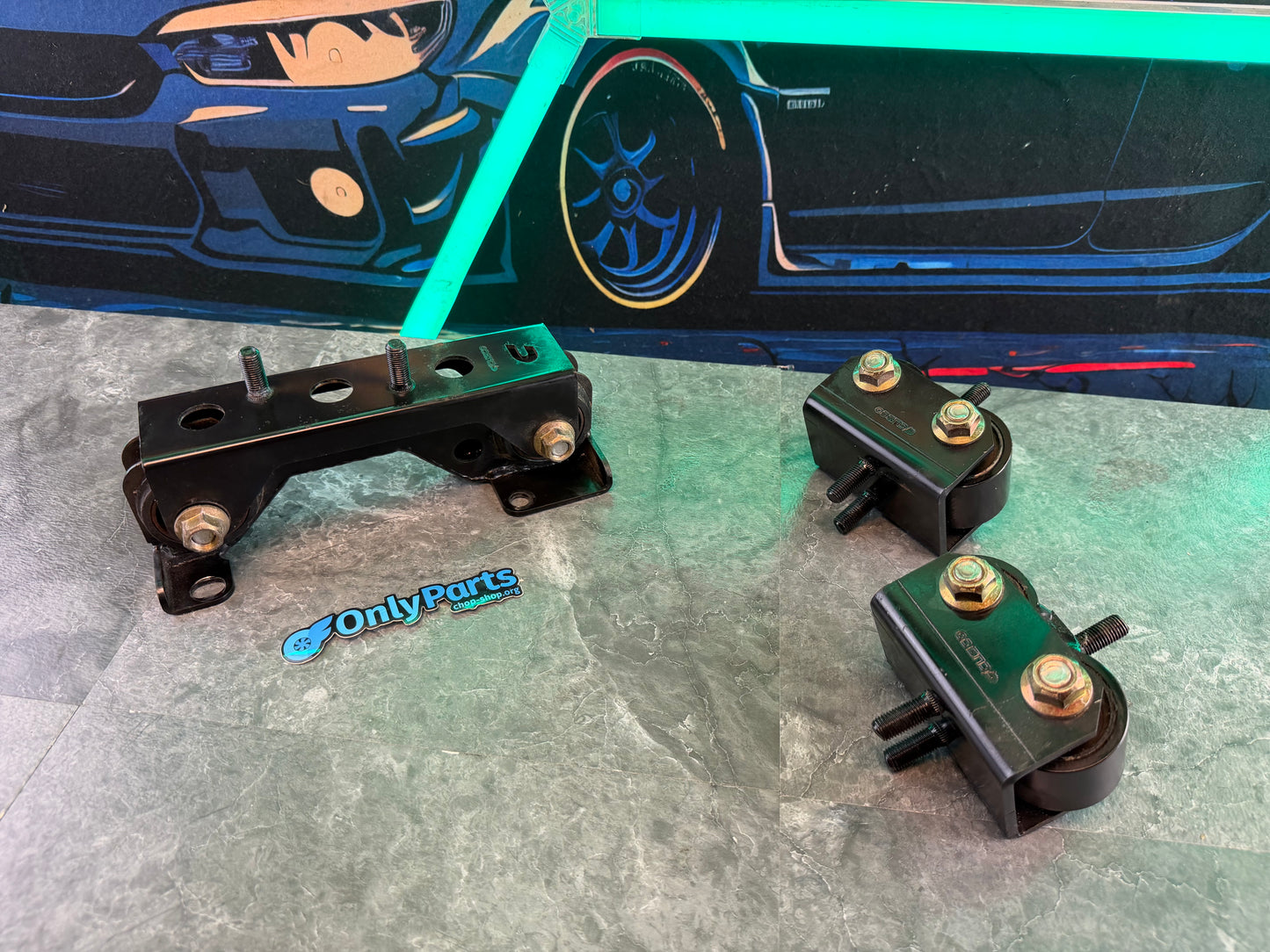 CUSCO engine and transmission mount set Subaru STi 2004-2021