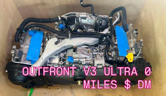 OUTFRONT MOTORSPORTS V3 “ ULTRA “ closed deck built & forged Subaru STi & wrx engine longblock
