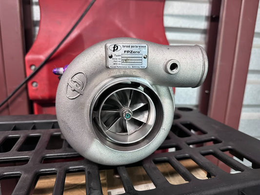 FORCED PERFORMANCE FP “ ZERO “ 800 + WHP “ stock “ location XR billet xona rotor BALL BEARING 78 LB/MIN 40 + PSI