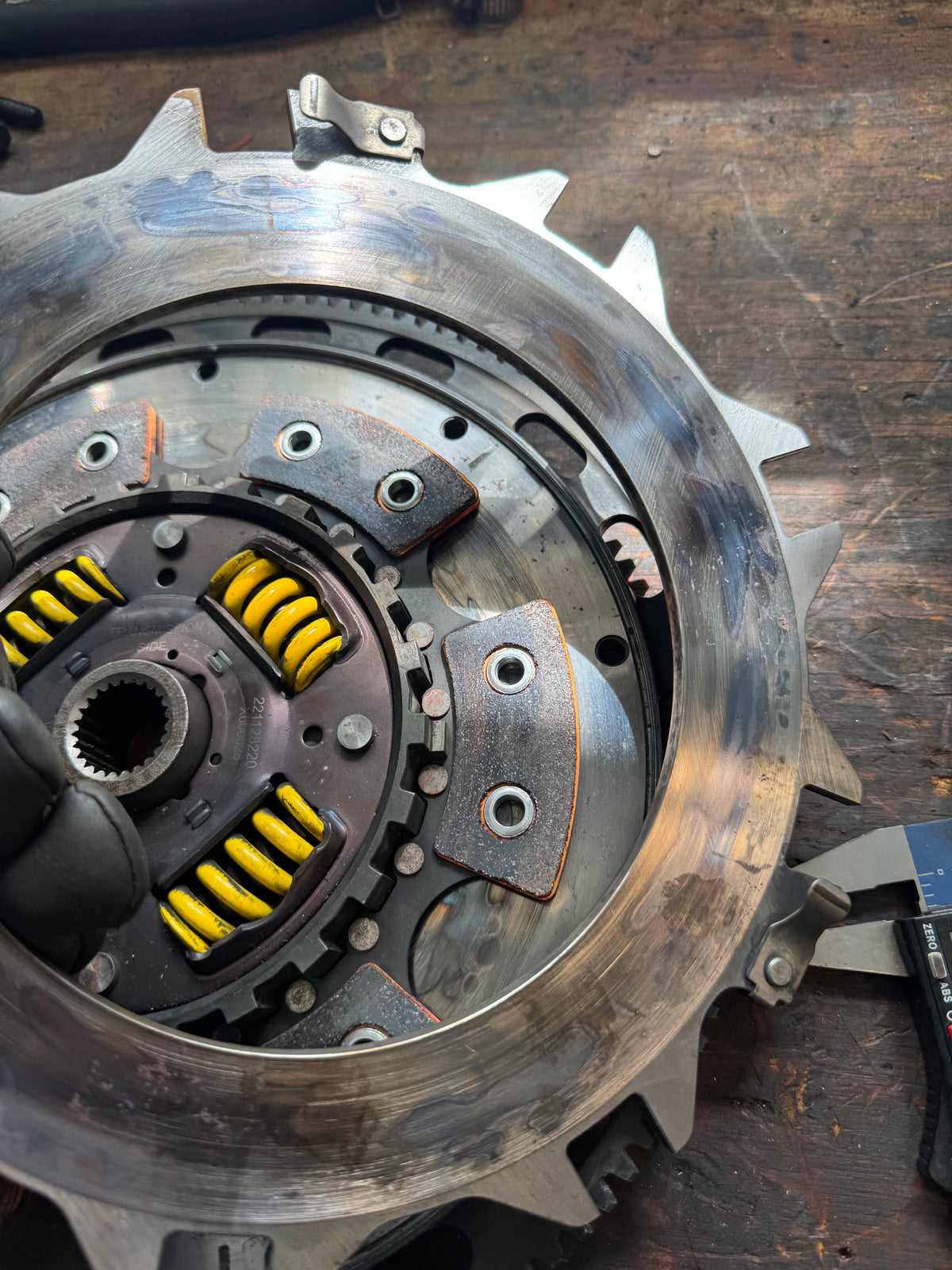 2004-2021 Subaru WRX STi ACT Mod-Twin 225 Extreme 6-Puck Sprung Street Clutch Kit Organic Disk With Monolock Collar