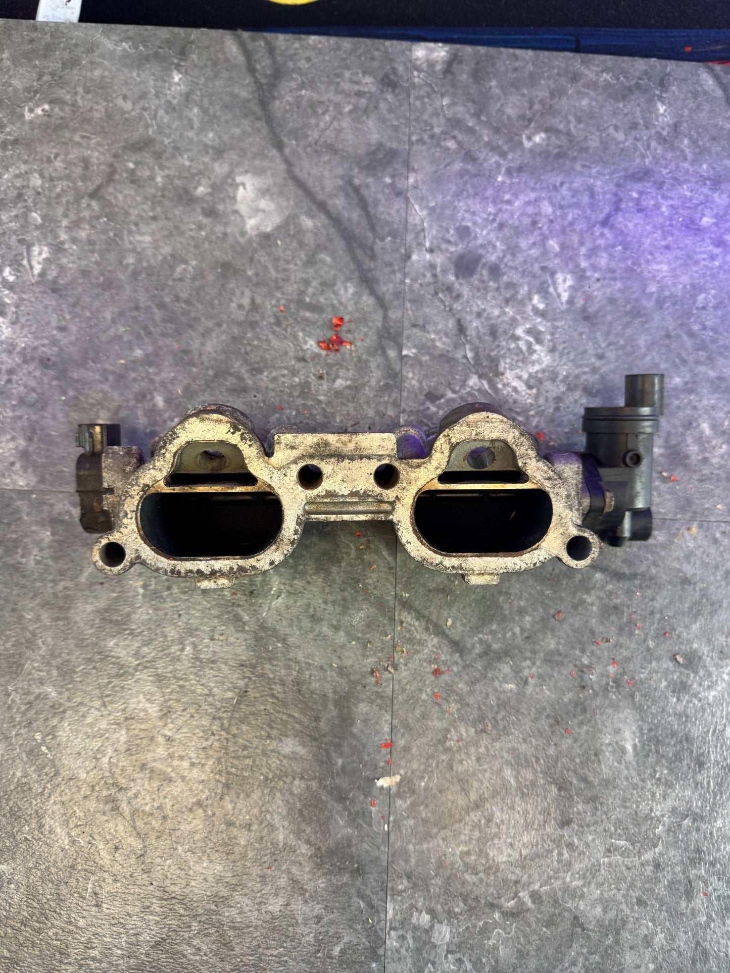 2004-2006 Subaru Impreza WRX STi OEM Engine Intake Manifold TGV Assembly Tumble Generator Valve Side Feed