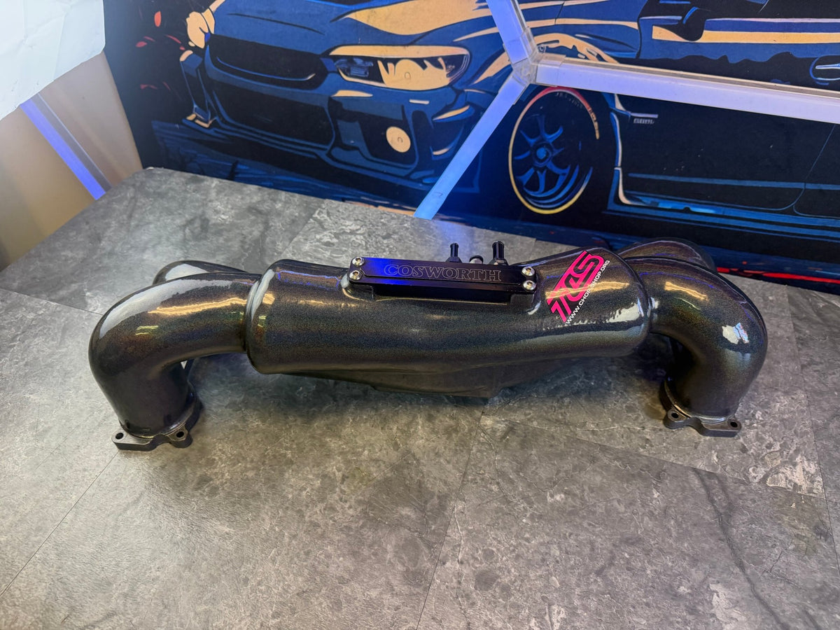 COSWORTH intake manifold cast INLET RCM Subaru STi EJ257 powder coated