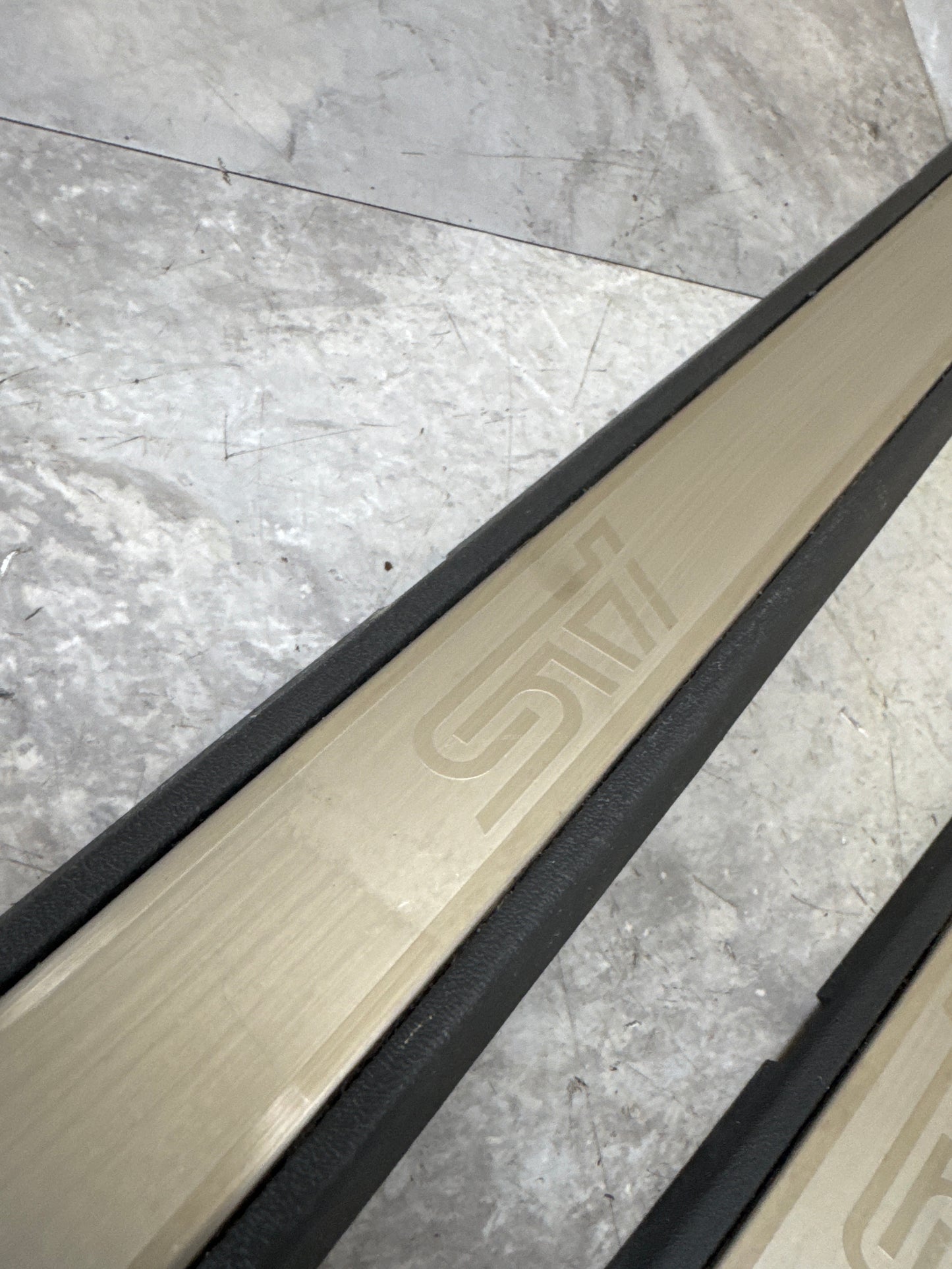 2008-2014 SUBARU WRX & STI HATCH FRONT DOOR SILL KICK PANEL TRIM OEM