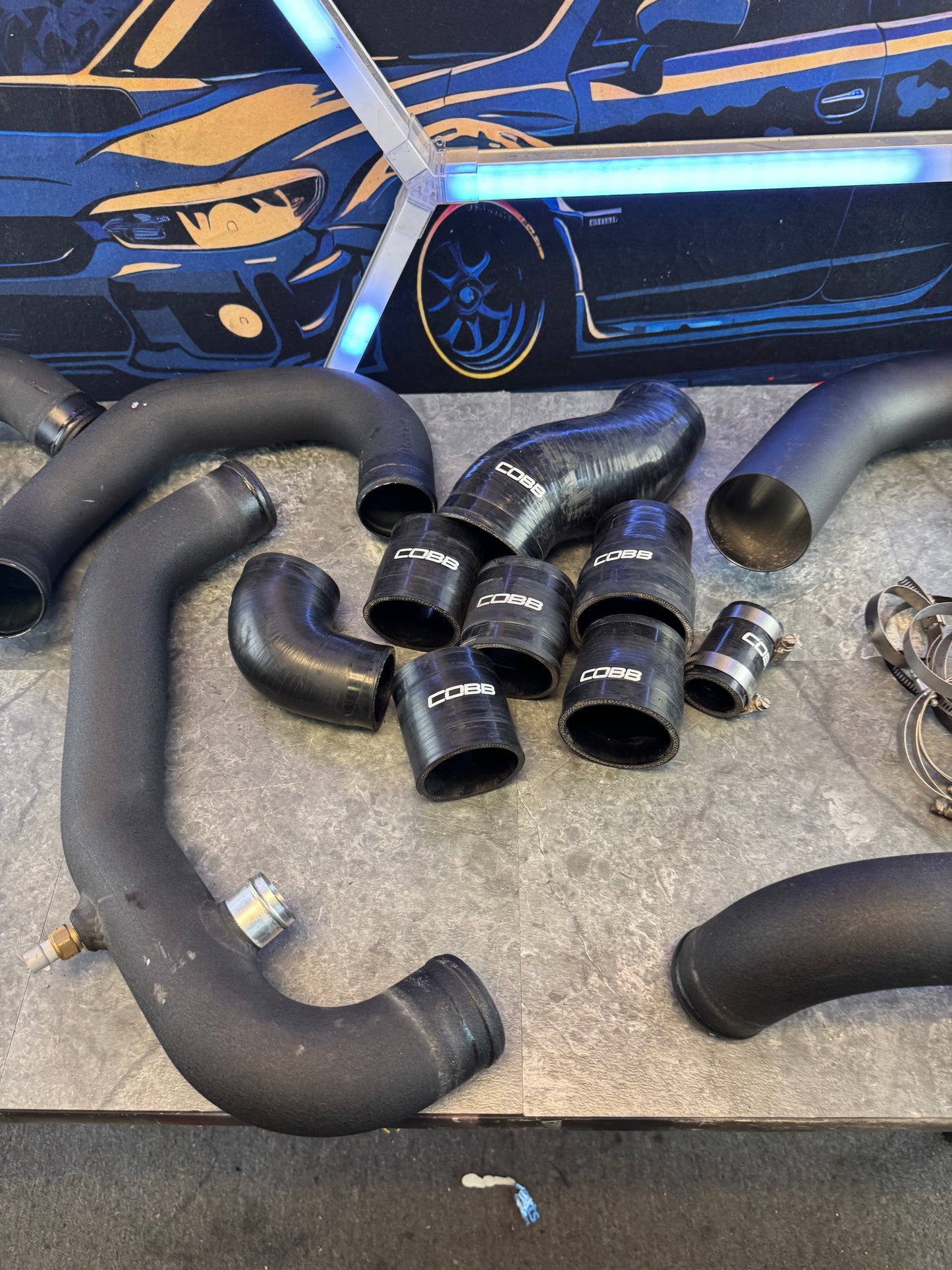 2015-2021 Subaru WRX STi Cobb Front Mount Intercooler Piping Kit