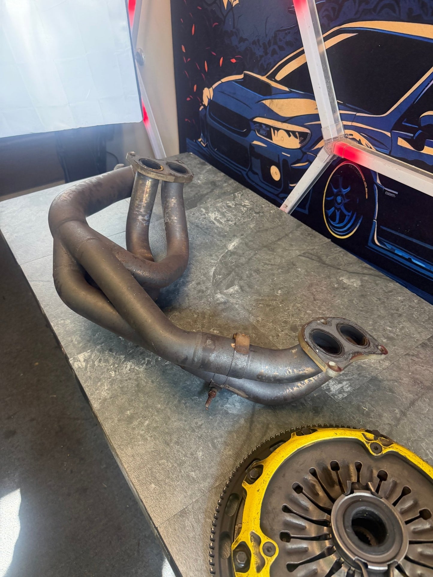 ETS extreme turbo systems ELH “ max flow header “ v2 EQUAL LENGTH 2 bolt Subaru STi & wrx