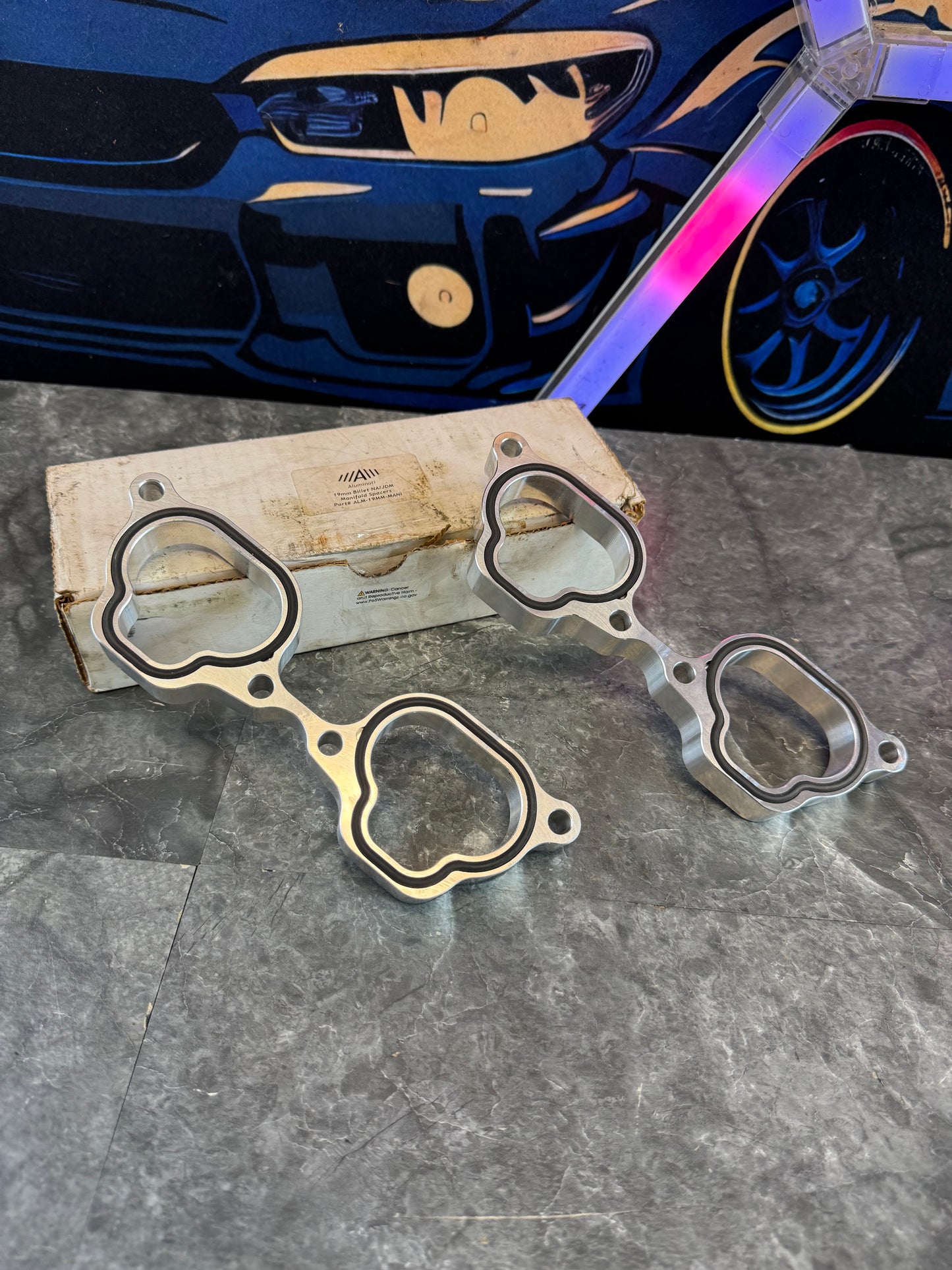 Subaru WRX STi Aluminati 19mm Billet NA/JDM Manifold Spacers Open Box