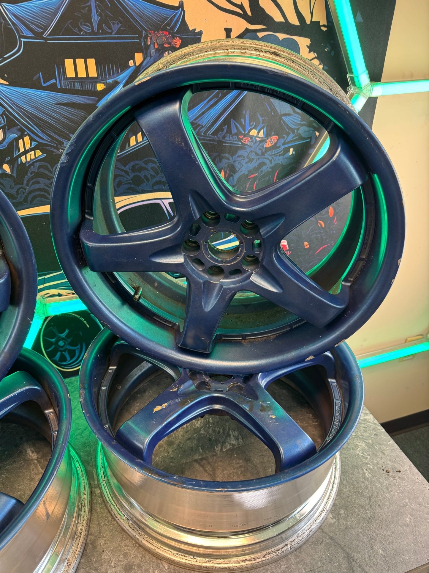 Racing Hart X Work RH R5 Pro Two Piece Welded Wheels Set Of 4 18x8.5 +35 5x100