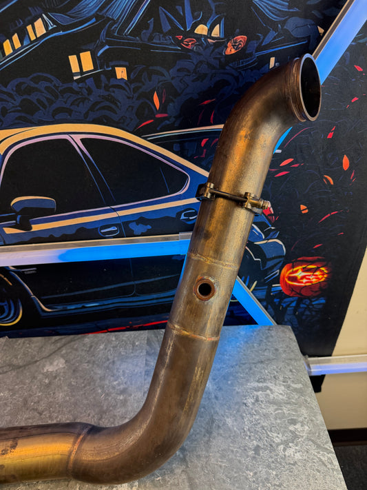 ROTATED turbo kit 08-21 Subaru STi 08-14 wrx w/ pedestal mount T3 w/ v band caress downpipe & cut out