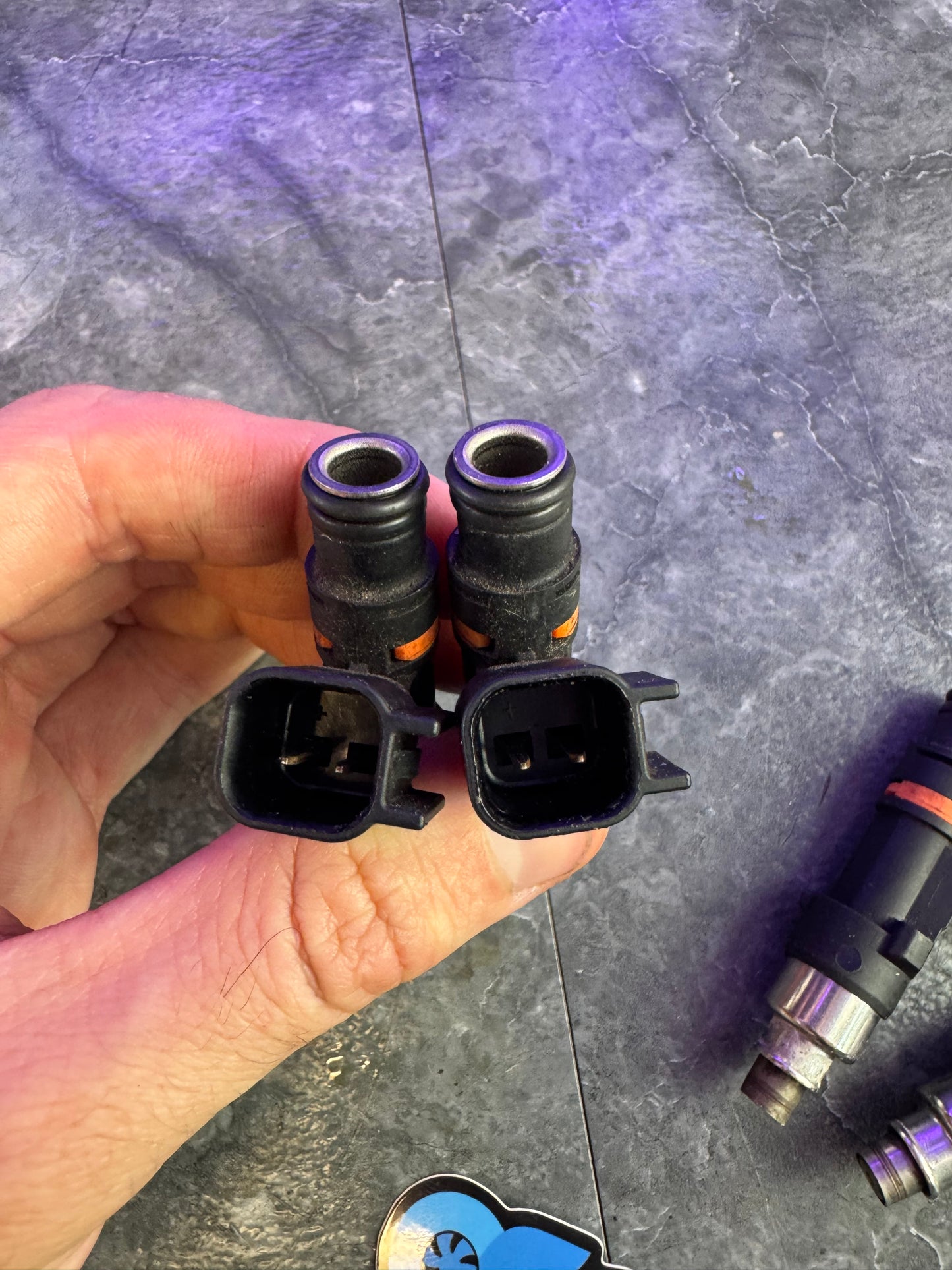 2007-2021 Subaru WRX STi DW DeatschWerks 1000cc Top Feed Fuel Injectors With Pigtails And O-Rings Kit