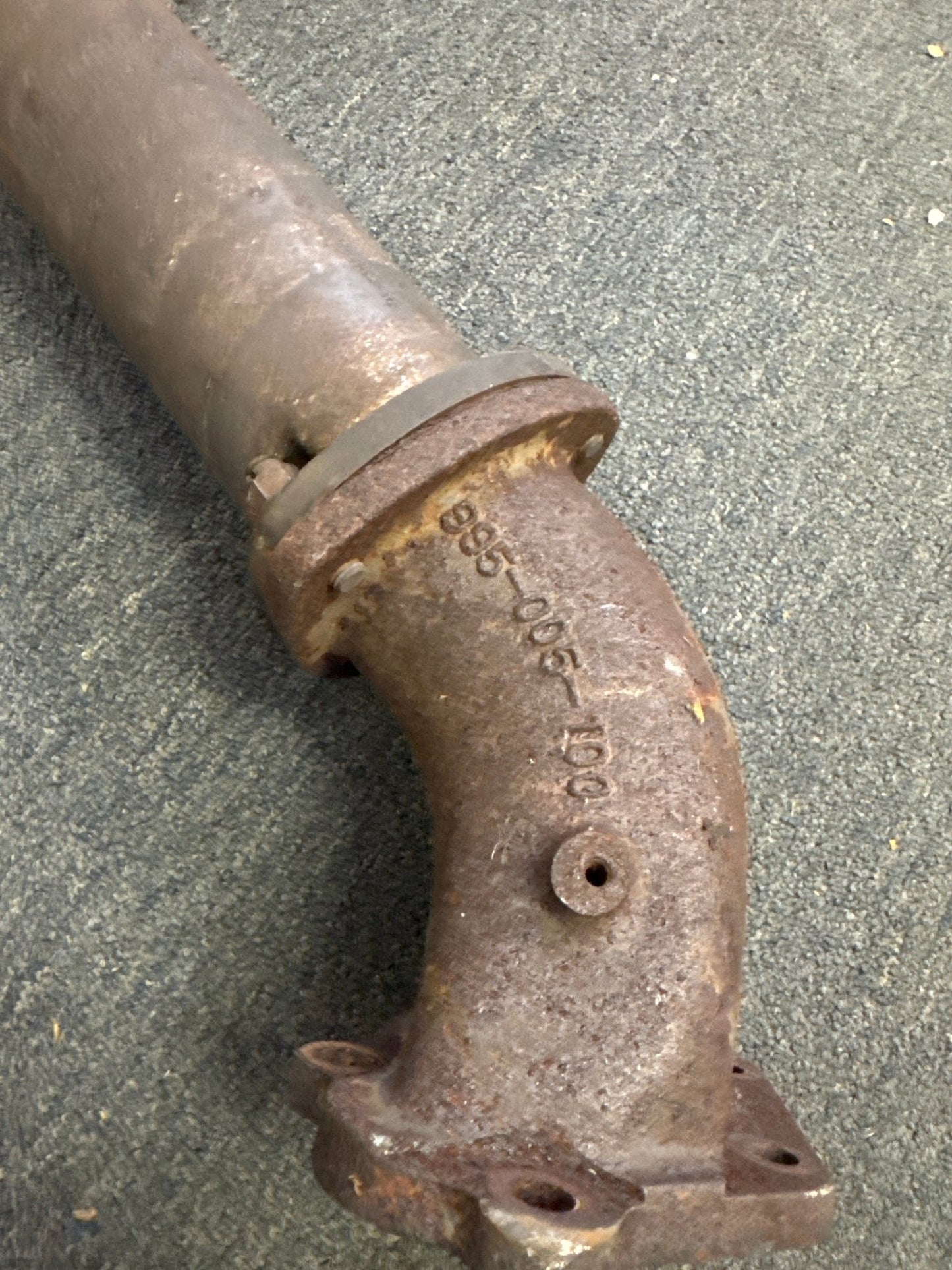 APS 3.5” Downpipe / Dual O2 Bungs Cast / Divorced Bellmouth
