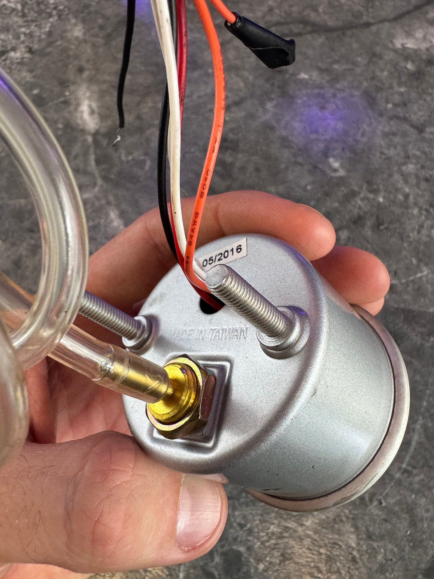 Prosport Boost Gauge -30/+30 PSI Boost Gauge Tested With Hose 52MM