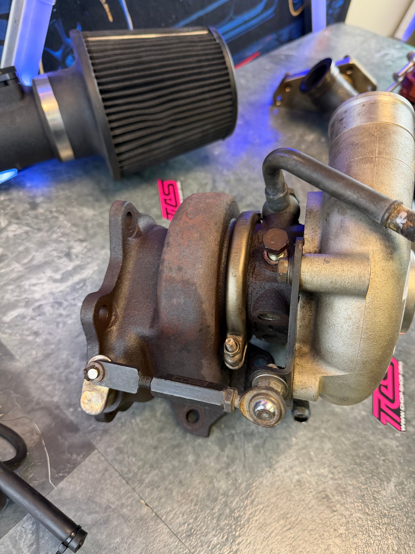 TR tomioka racing 20 g bolt on turbo Subaru STi & wrx 400 + hp 2.5” 10cm billet JB